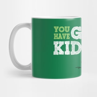 Goat to be Kidding on Green Mug